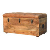 Buffalo - Leather Storage Trunk
