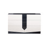 Vios - Zebra High Gloss Dresser - White Vios - Zebra High Gloss Dresser - White