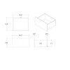 Skye - Marble Dresser - White Skye - Marble Dresser - White