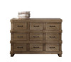 Adams - Anqtique Dresser - Brown Oak Adams - Anqtique Dresser - Brown Oak