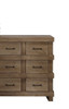 Adams - Anqtique Dresser - Brown Oak Adams - Anqtique Dresser - Brown Oak