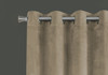 2 Pieces Set, Curtain Panel, Room Darkening, Grommet