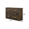 Elettra - Rustic Dresser - Walnut Elettra - Rustic Dresser - Walnut
