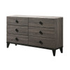 Avantika - Faux Marble Top Rustic Dresser - Gray / Marble / Oak Avantika - Faux Marble Top Rustic Dresser - Gray / Marble / Oak