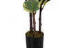 47" Tall, Artificial Plant, Oak Tree, Indoor, Faux, Fake, Floor, Greenery, Potted, Real Touch, Decorative - Green / Black