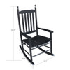 Wooden Porch Rocker Chair, Without Mat Wooden Porch Rocker Chair, Without Mat