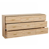 Modern Drawer Dresser For Bedroom, Ample Storage Wide Chest Of Drawers