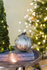 Christmas Ball Ornaments, Glass Decorative Hanging Ball Christmas Tree Ornaments For Holiday Party Decorations (Set of 4) - Silver