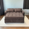 3 In 1 Convertible Sleeper Sofa Bed, Modern Fabric Loveseat Futon Sofa Couch With Pullout Bed, Small Love Seat Lounge Sofa With Reclining Backrest, Furniture For Living Room 3 In 1 Convertible Sleeper Sofa Bed, Modern Fabric Loveseat Futon Sofa Couch With Pullout Bed, Small Love Seat Lounge Sofa With Reclining Backrest, Furniture For Living Room