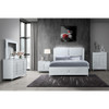 Brenda - Mirror With LED Lighting And Accent Detailing - Gray Brenda - Mirror With LED Lighting And Accent Detailing - Gray