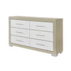 Elsa - 2 Toned And Dresser With Bar Handle And Construction Elsa - 2 Toned And Dresser With Bar Handle And Construction