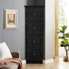 Tall Storage Cabinet With Doors And 4 Shelves For Living Room, Kitchen, Office, Bedroom, Bathroom, Modern Tall Storage Cabinet With Doors And 4 Shelves For Living Room, Kitchen, Office, Bedroom, Bathroom, Modern