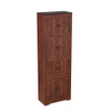 Tall Storage Cabinet With 8 Doors And 4 Shelves, Wall Storage Cabinet For Living Room, Kitchen, Office, Bedroom, Bathroom Tall Storage Cabinet With 8 Doors And 4 Shelves, Wall Storage Cabinet For Living Room, Kitchen, Office, Bedroom, Bathroom
