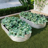 Heavy Duty Galvanized Raised Garden Bed Kit For Vegetables, Flowers & Herbs Heavy Duty Galvanized Raised Garden Bed Kit For Vegetables, Flowers & Herbs
