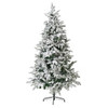 Artificial Christmas Tree With Snow Flocked Design Artificial Christmas Tree With Snow Flocked Design