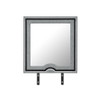 Isaiah - Mirror With Upholstered Frame And LED Lighting Isaiah - Mirror With Upholstered Frame And LED Lighting