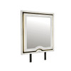 Isaiah - Mirror With Upholstered Frame And LED Lighting Isaiah - Mirror With Upholstered Frame And LED Lighting
