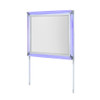 Laura - Mirror With LED Light And Sleek Frame - Silver Laura - Mirror With LED Light And Sleek Frame - Silver