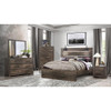 Monica - Mirror With Clean Lines - Dark Oak Monica - Mirror With Clean Lines - Dark Oak