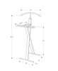 Bedroom Accent Organizer Suit Rack Bedroom - Espresso