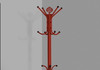 Free Standing Coat Rack 12 Hooks For Entryway