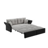 Queen Pull Out Sofa Bed, 3 In 1 Convertible Sleeper Tufted With 2 Soft Pillows Queen Pull Out Sofa Bed, 3 In 1 Convertible Sleeper Tufted With 2 Soft Pillows