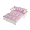 Queen Pull Out Sofa Bed, 3 In 1 Convertible Sleeper Tufted With 2 Soft Pillows Queen Pull Out Sofa Bed, 3 In 1 Convertible Sleeper Tufted With 2 Soft Pillows