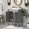 Bathroom Vanity With Top Sink, 2-Tier Modern Bathroom Storage Cabinet Bathroom Vanity With Top Sink, 2-Tier Modern Bathroom Storage Cabinet