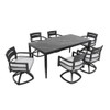 Modern Outdoor Patio Dining Set With Table And Chairs With Sunbrella Cushions Modern Outdoor Patio Dining Set With Table And Chairs With Sunbrella Cushions