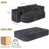 Convertible Floor Sofa Bed With Multi Functional Blanket Convertible Floor Sofa Bed With Multi Functional Blanket