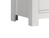 Cassini - 2 Drawer Nightstand Bedside Table - White Cassini - 2 Drawer Nightstand Bedside Table - White