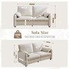 Modern Minimalist Down Filled Sofa Modern Minimalist Down Filled Sofa