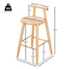 Grove - Indoor Barstool (Set of 2) - Natural