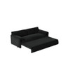 Pull Out 3 In 1 Convertible Sleeper Sofa With Side Storage, Multi Functional