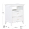Weston - 2 Drawer Nightstand