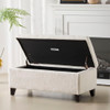 Storage Ottoman With Flip Top Lid