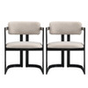 Upholstered Dining Armchairs (Set of 2)
