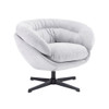 Modern Chenille Office Chair With 360 Degree Swivel