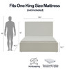 Lucas - Tall Headboard Upholstered Bed