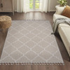 Guros - 8' X 10' Trellis Indoor / Outdoor Area Rug - Ivory