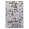 Payas - 8' X 10' Abstract Area Rug - Ivory / Blue