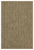 Earth - 7'10" X 10'3" Indoor, Outdoor Area Rug - Black, Natural