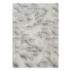 Geometrix - 5'3" X 7'3" Area Rug / Geometric 3D Effect - Ivory / Gray