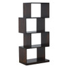 Zig Zag Display Unit - Antique Brown