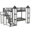 Castle Shaped Bunk Bed With Wardrobe And Storage