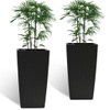 Indoor Outdoor Planter With Automatic Watering System (Set of 2)