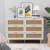 6 Drawer Storage Modern Cabinet For Bedroom