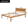 Platform Bed Frame With Headboard