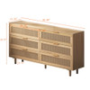 Modern 6 Drawer Storage Cabinet For Bedroom