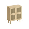 4 Door Storage Cabinet With 8 Shelves